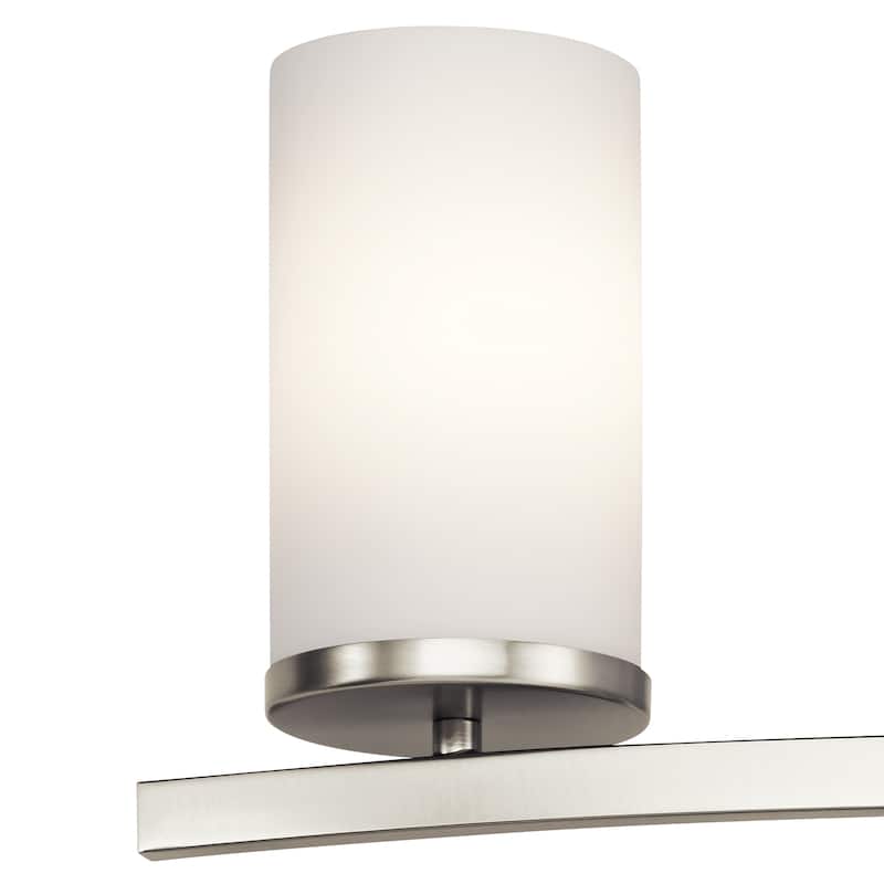 Kichler Lighting Crosby 3-light Brushed Nickel Bath Vanity Light
