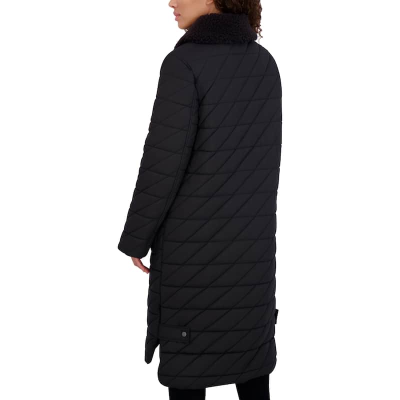 Andrew Marc Maxine Long Quilted Coat