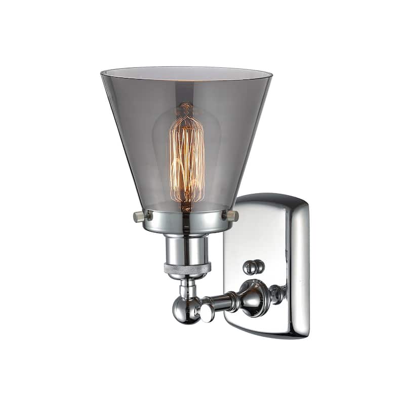 Innovations Lighting Small Cone 6" Wide Bathroom Sconce