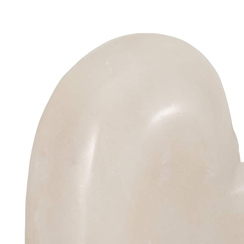 Sagebrook Home Marble White Heart