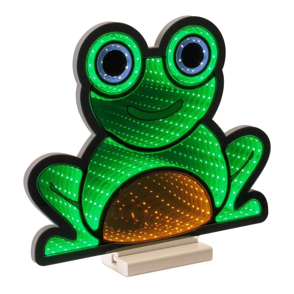 Sitting Frog Ekkolight 12"H