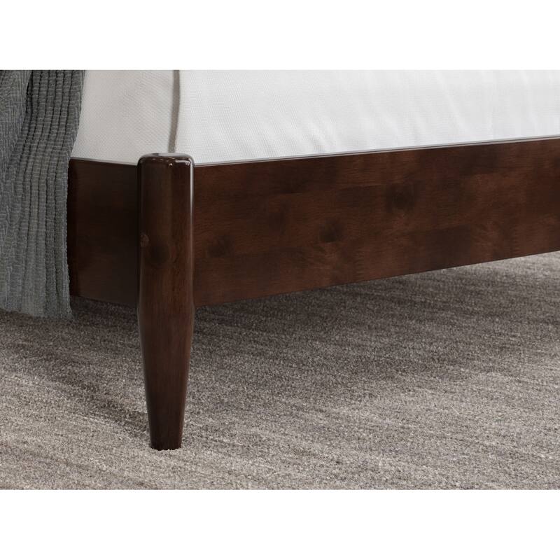Becket Solid Wood Low Profile Platform Bed