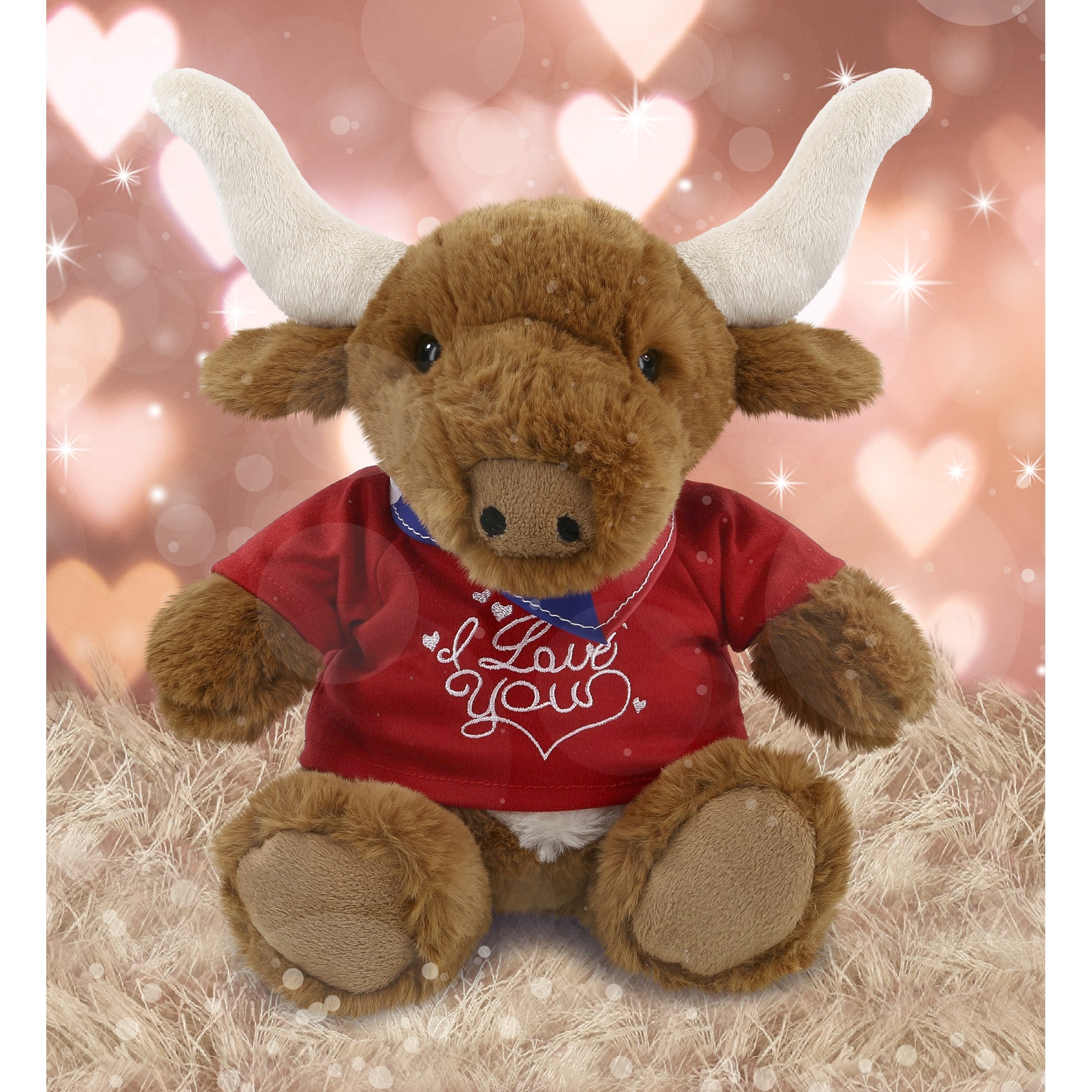 Longhorn top stuffed animal