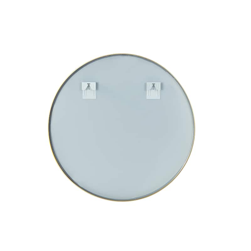 Vinnova Cascante Round Metal Wall Mirror