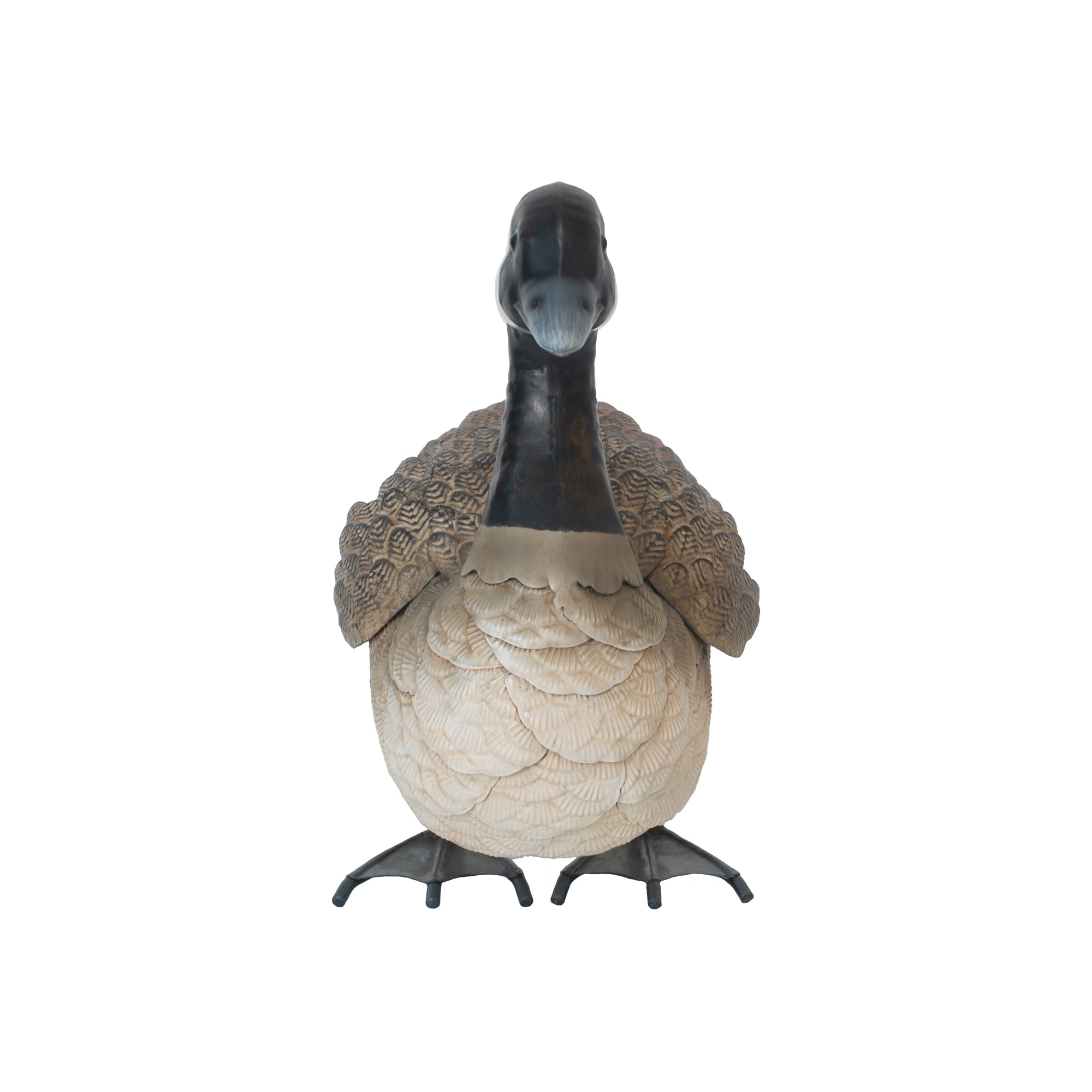 Hi-Line Metal Canadian Goose Statue