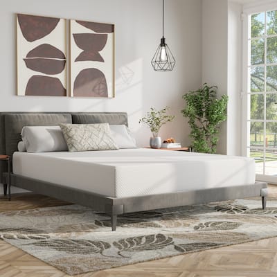 O-Sleep 10" Gel Memory Foam Mattress in a Box with CertiPUR-US and OEKO-TEX