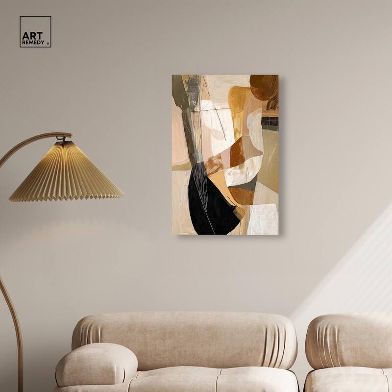 Tactile Depth II Canvas by Art Remedy, Gallery Wrapped