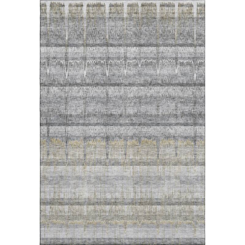 Premium Washable Super Soft Contemporary Melt Mayfield Rug