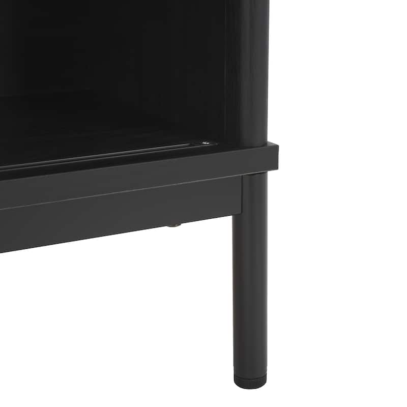 SAFAVIEH Lylia 2-Door Storage Coffee Table - 43.7 in. W x 21.5 in. D x 15.4 in. H