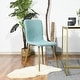 preview thumbnail 23 of 52, Carson Carrington Upholstered Dining Chair Golden Leg (Set of 4)