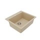 preview thumbnail 24 of 59, Karran Top Mount 25 in. Single Bowl Quartz Kitchen Sink Kit