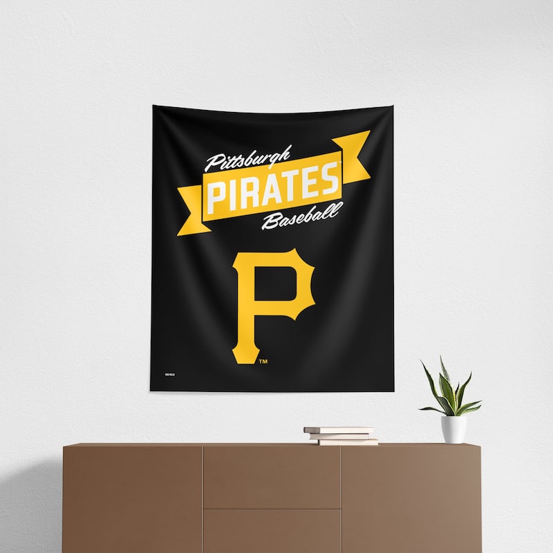 MLB Premium Pirates Printed Wall Hanging - 34"x40"