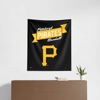 MLB Premium Pirates Printed Wall Hanging - 34"x40"