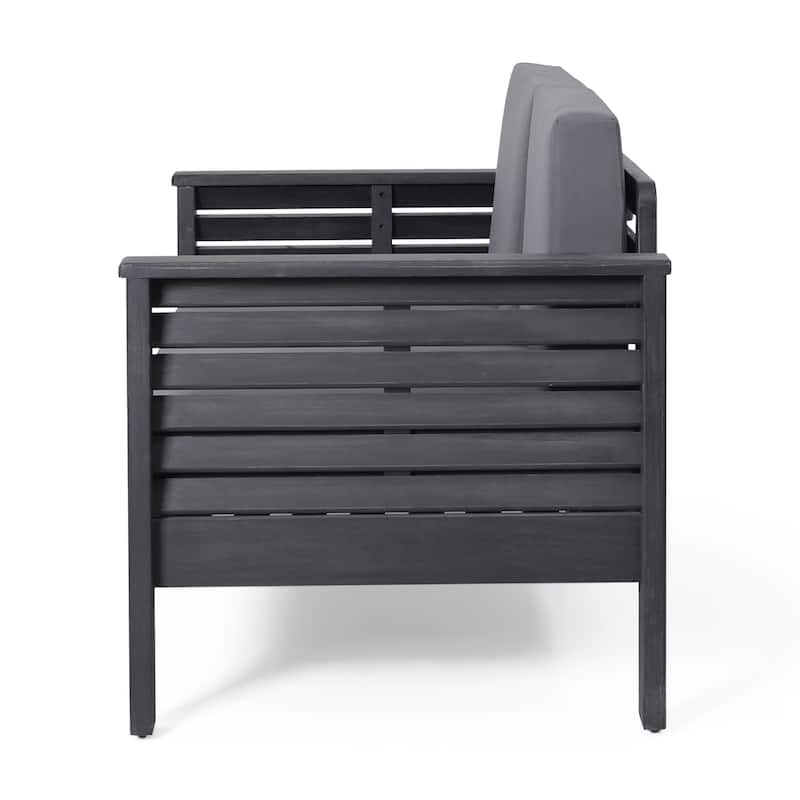 Christopher Knight Home Acacia Outdoor Loveseat and Coffee Table Set
