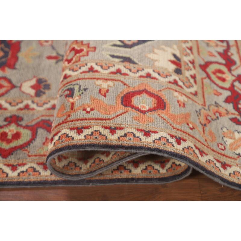 Kazak Area Rug Handmade Bedroom Wool Carpet - 4'9" x 6'10"