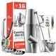 preview thumbnail 43 of 48, JoyTable Bartender Kit - Cocktail Set Kit - Bartender Drink Mixer Shaker Bar Tool Set