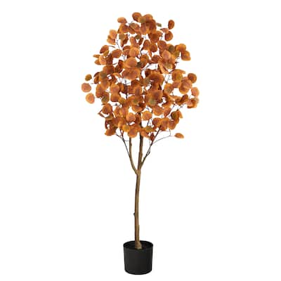 5' Autumn Eucalyptus Artificial Tree