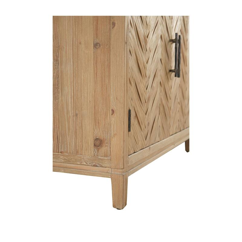 Bronx 84-inch 4-Door Sideboard Buffet Cabinet