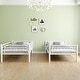 preview thumbnail 4 of 6, Able to Split Metal Twin Over Twin Bunk Bed Kids Bed with Ladder and High Guardrail