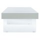 preview thumbnail 33 of 41, SAFAVIEH Jacob Glass Leg Rectangular Coffee Table - 43.3" W x 23.6" L x 15.7" H