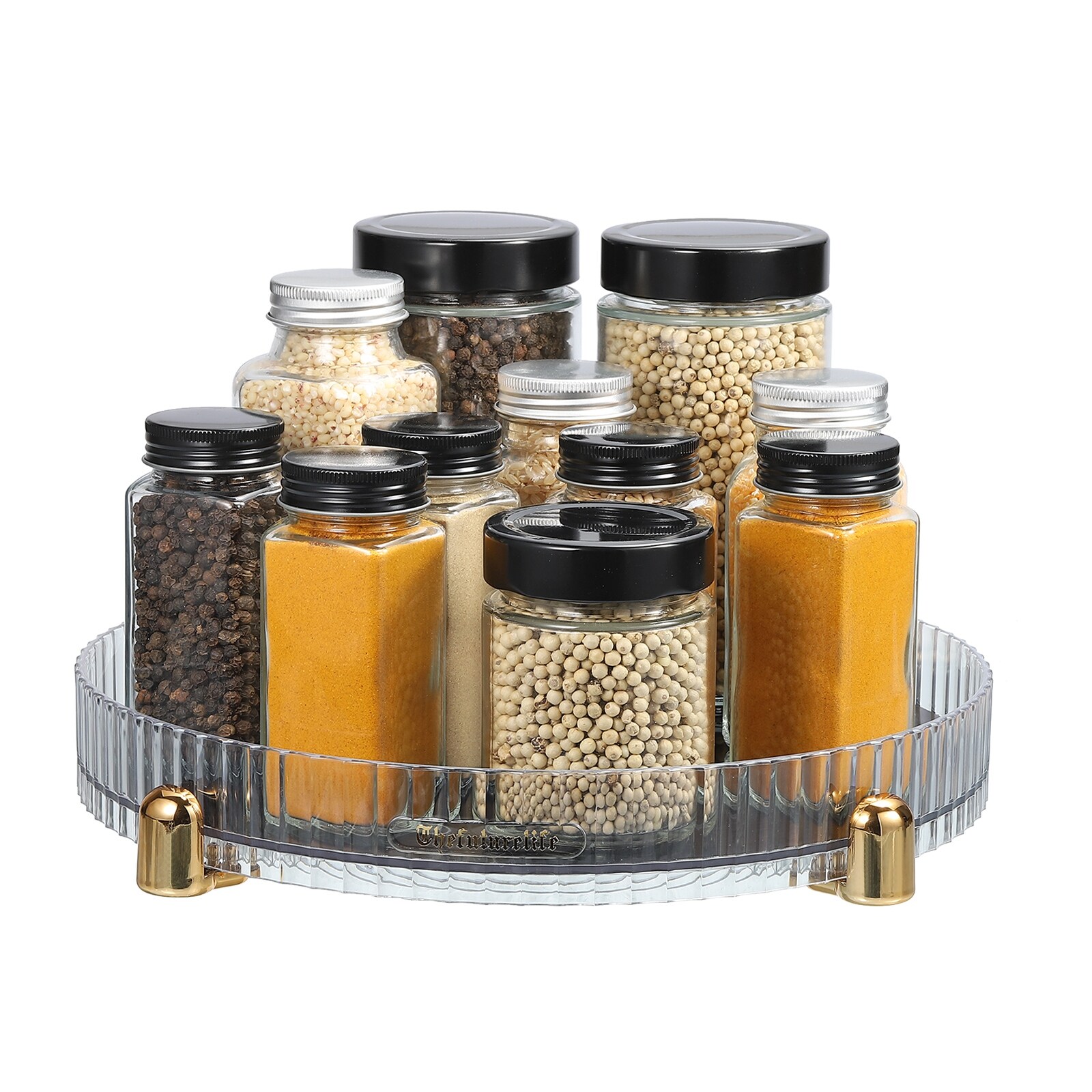 Lazy susan spice rack bed bath sales and beyond