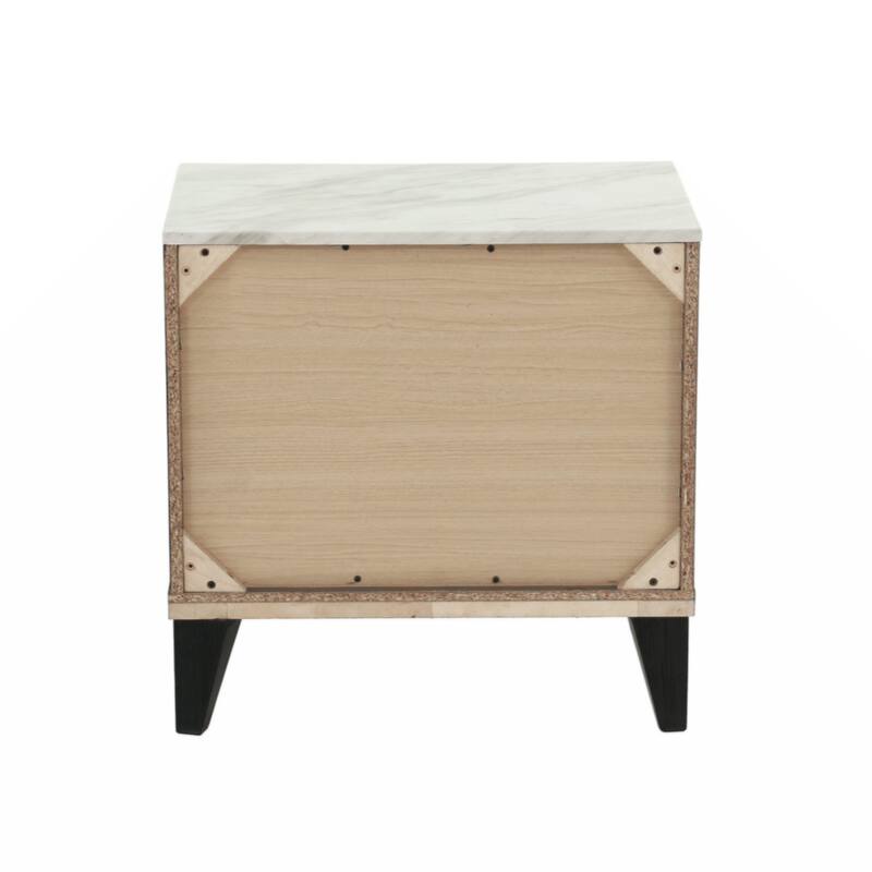 NIGHTSTAND in Cream Oak (Rustic Accents)