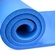 preview thumbnail 2 of 5, Ultra Thick 1" Yoga Cloud, Blue - 72" x 24"