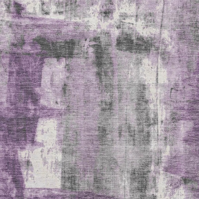 HomeRoots Abstract Transitional Rectangle Area Rug - 9' X 12'