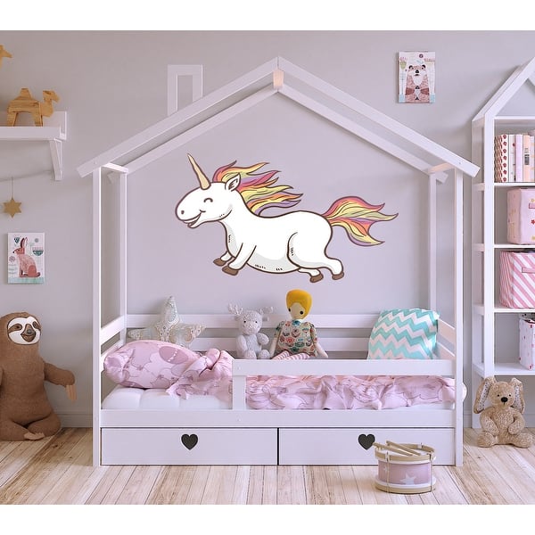 Magical Unicorn Wall Decal, Magical Unicorn Wall sticker, Magical Unicorn  wall decor - Bed Bath & Beyond - 33095934