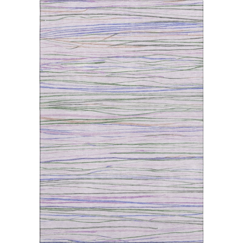 Premium Washable Super Soft Stripes Mayfield Rug