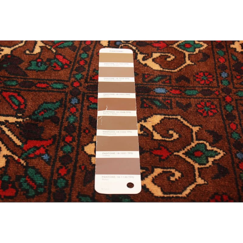 Teimani Brown Rug 2'9" x 4'10" - 2'9 x 4'10
