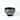 Greek Key Bowl Black - 8.5"H x 13"Dia.