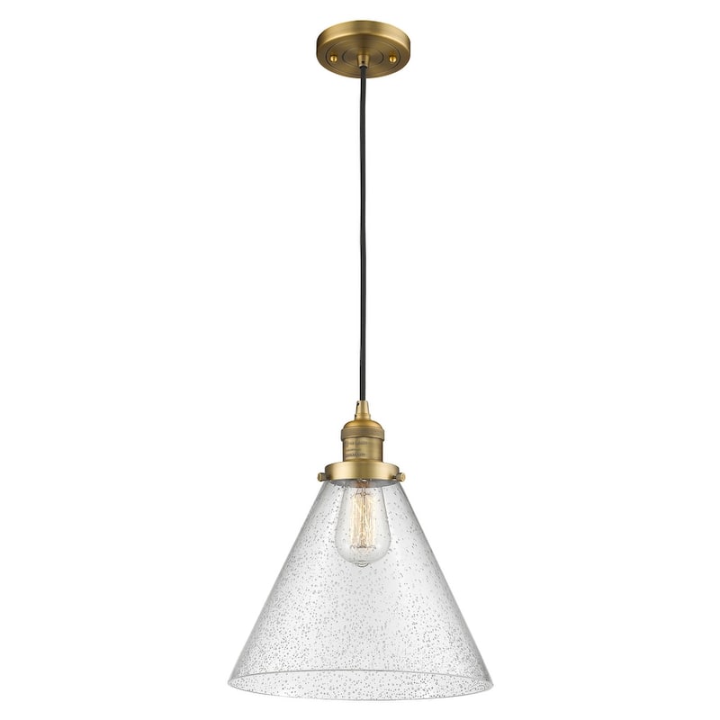 Innovations Lighting X-Large Cone Single Light 12" Wide Pendant