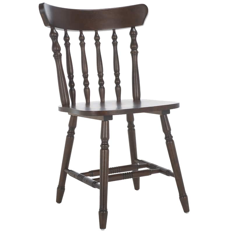 SAFAVIEH HOME Coralyn Caprail Dining Chair (Set of 2) - 17"W x 20"D x 34"H