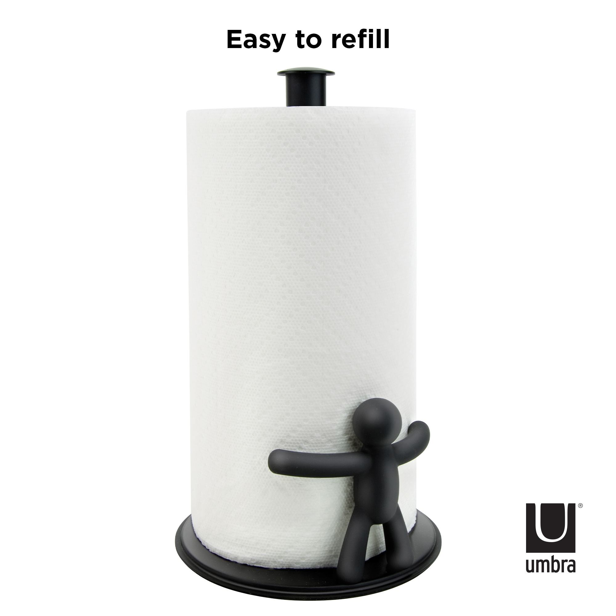 Umbra black online paper towel holder