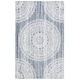 preview thumbnail 32 of 39, SAFAVIEH Handmade Ebony Dialita Medallion Wool Rug 4' x 6' - Grey/Ivory - Rectangle