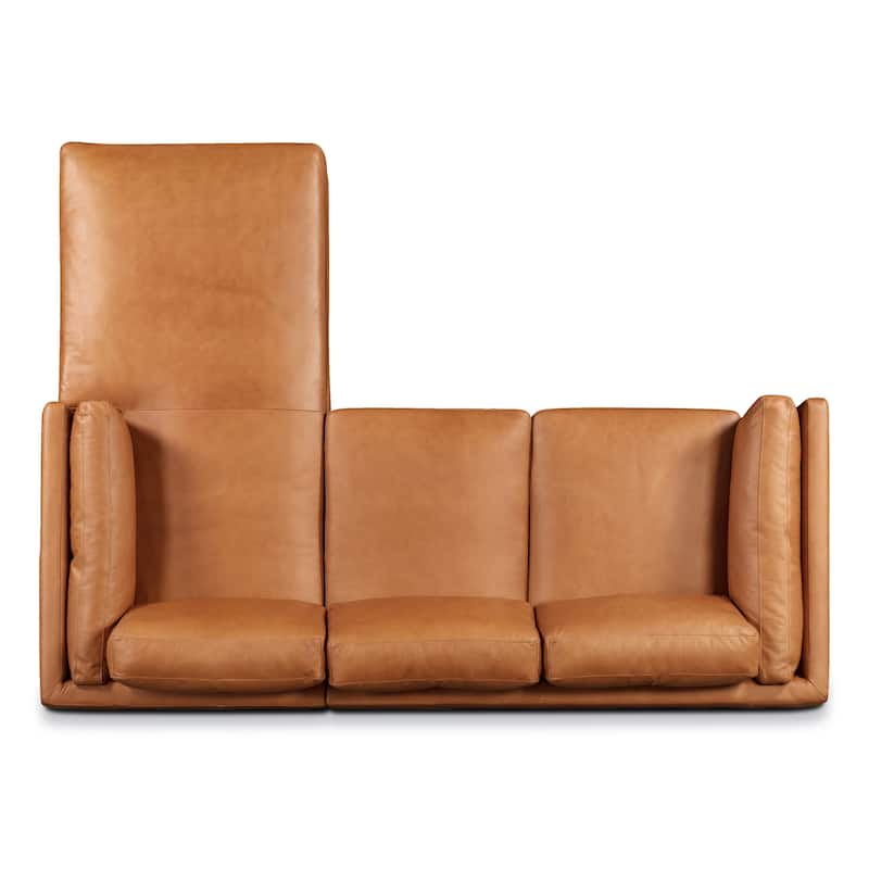 Poly and Bark Cadiz Sectional Sofa - Genuine Italian Leather