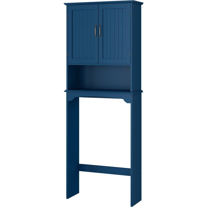 Yaheetech Bathroom Space Saving Organizer Over-the -Toilet with Adjustable Shelf for Bathroom