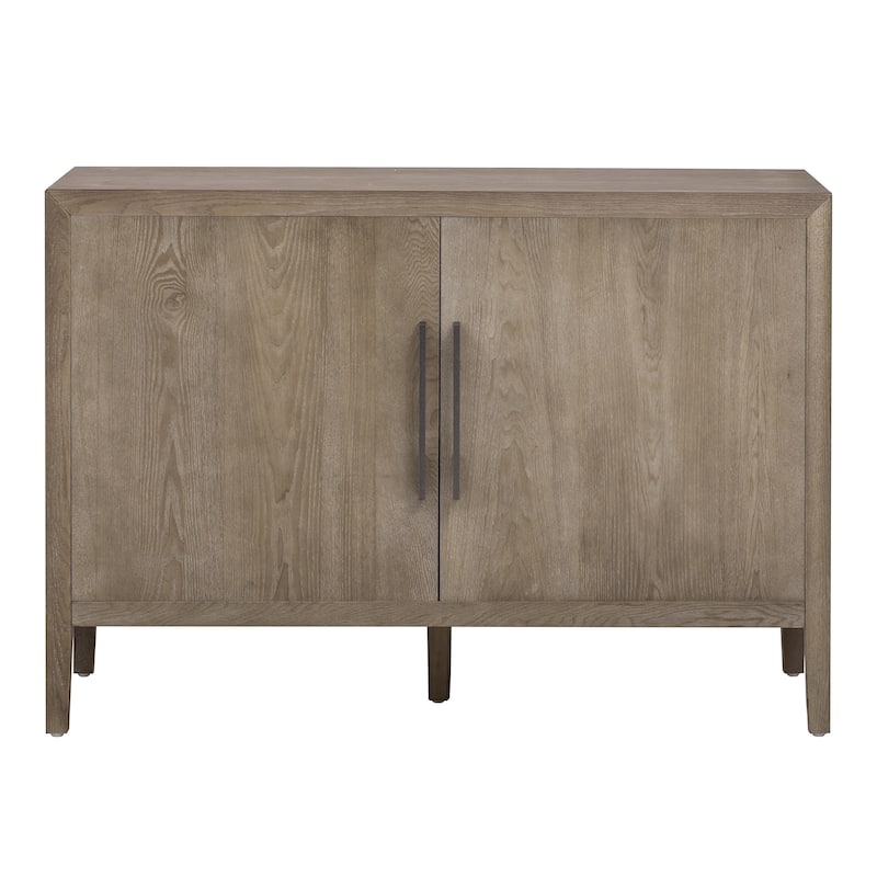 47" Vintage Style Wood Kitchen Accent Buffet Sideboard Cabinet