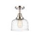 Option Polished Nickel / Clear Deco Swirl