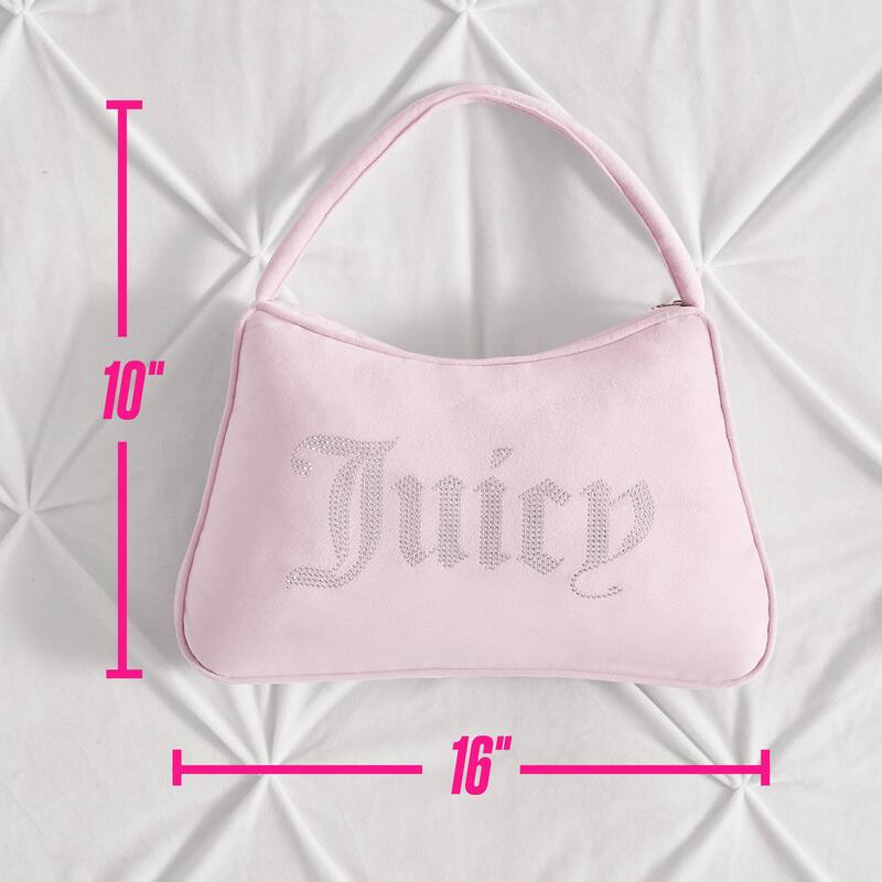 Juicy Couture Purse Pillow Decorative 1-Piece
