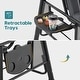 preview thumbnail 20 of 29, MCombo 3 Seat Patio Swings with Canopy, Adjustable Canopy Swing Sets for Backyard, Poolside, Balcony 4092