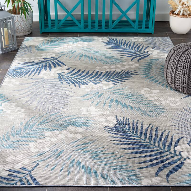 SAFAVIEH Sunrise Tracy Indoor/Outdoor Waterproof Rug