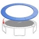 preview thumbnail 1 of 0, 15FT Trampoline Replacement Safety Pad Bounce Frame Waterproof Cover-Blue