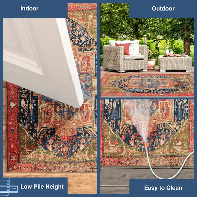 Liora Manne Marina Heriz Indoor/Outdoor Rug