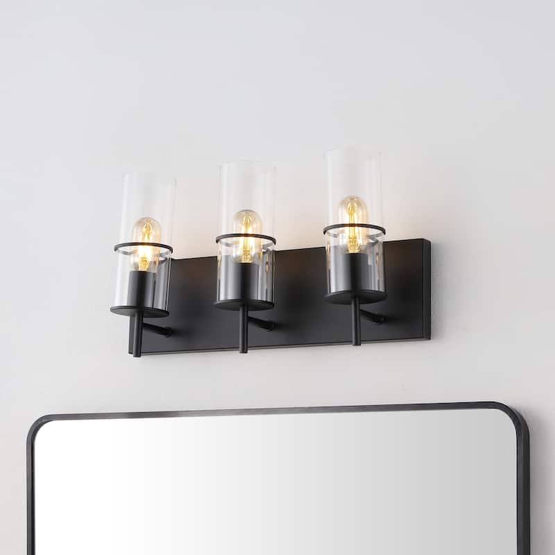 SAFAVIEH Lighting Pertef 19" Traditional Wall Sconce (3-Bulb) - 6" W x 11" D x 19" H - 6Wx19Dx11H