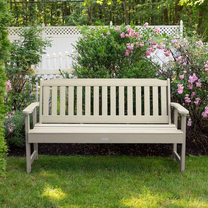 HIGHWOOD Lehigh 5-foot Eco-friendly Synthetic Wood Garden Bench