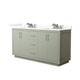 Option Light Green / Giotto Quartz Top / Brushed Nickel