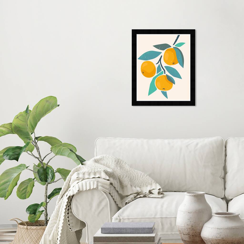 Wynwood Studio Prints Food and Cuisine Tangy Oranges Orange and Wall Art Canvas Print