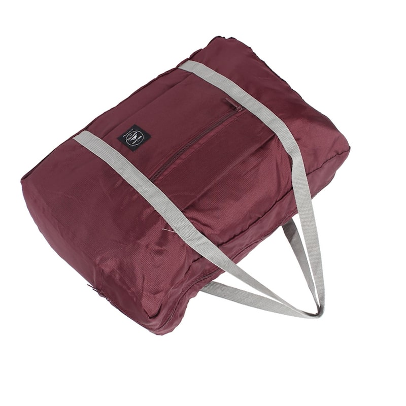 Travel Blanket Clothes Packing Folding Carry Storage Bag 48x32x16cm - 18.9" x 12.6" x 6.3"